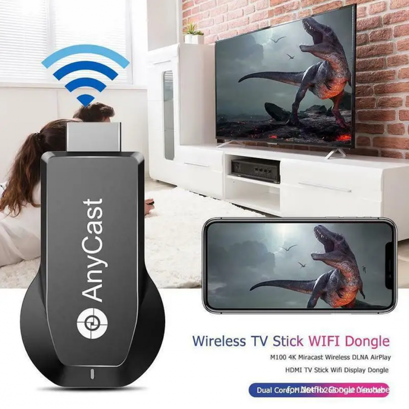 HDMI Wifi Dongle M4 Plus 1080p