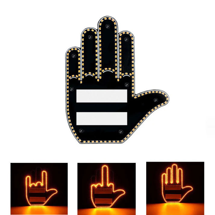 Car Finger Signal Light