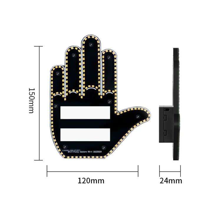 Car Finger Signal Light